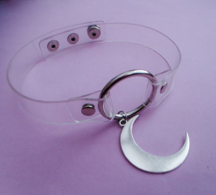 Clear Moon Collar By Ofstarsandwine On Etsy Pastel Got Clear Moon Collar By Ofstarsandwine On Etsy Pastel Goth Grunge Fashion Nu Aesthetic Purple