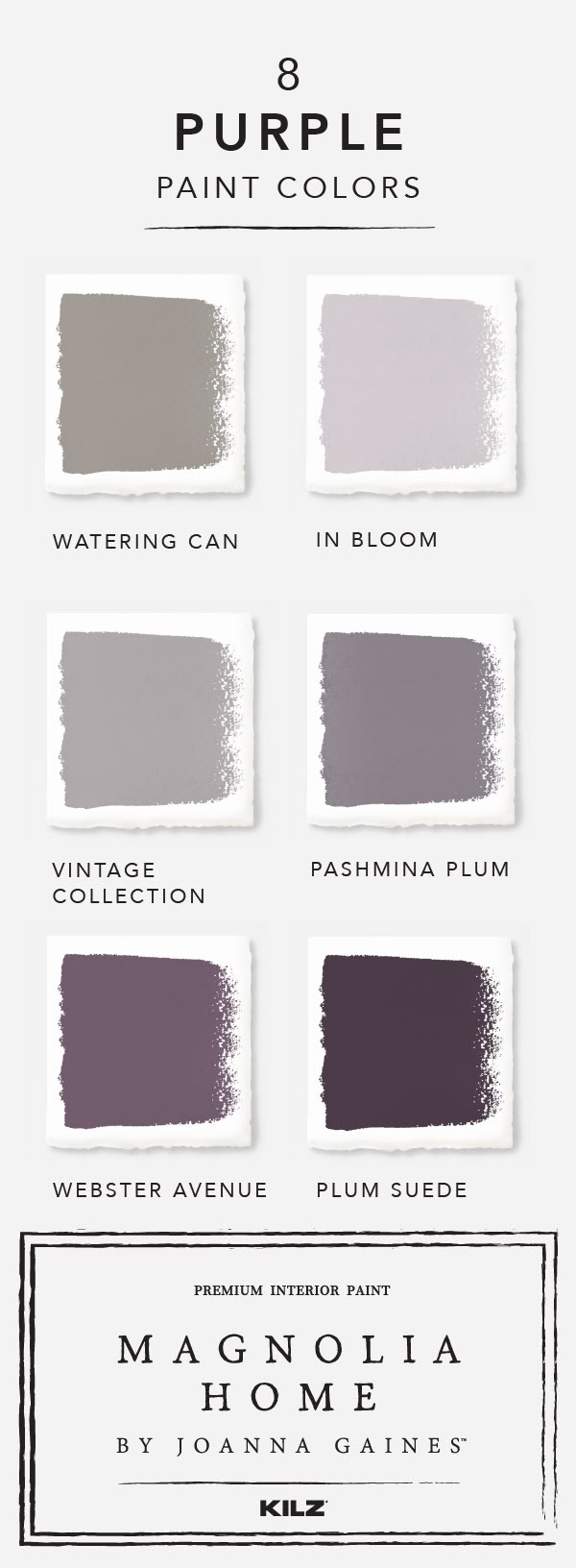 Bring Your Design Vision Together With Purple Hues From Ma Bring Your Design Vision Together With Purple Hues From Magnolia Home By Joanna Gaines Paint Collection Explore A Range Of Shades Like In Bloom