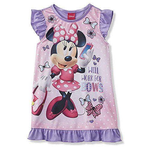 TDP Girls Novelty Disney Minnie Mouse Pyjamas Unicorn Dreams