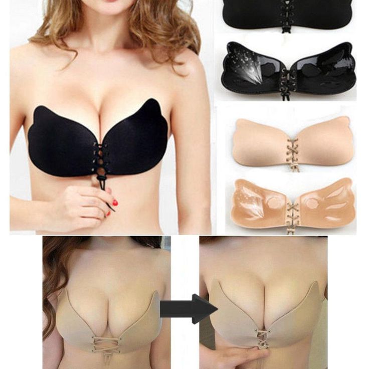 Vara adesiva de silicone das mulheres no sutiã invisÃvel do espartilho do laço do sutiã sem alças do Back-Up do gel