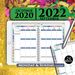 Digital Planner for iPad, GoodNotes, Notability, Noteshelf 2021