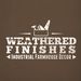 Weathered Finishes