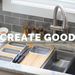 Create Good Sinks | Workstation Ledge Sinks & Kitchen Accesories