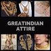 GreatindianAttire INDIAN Saree | Necklace | Bangle | Earrings