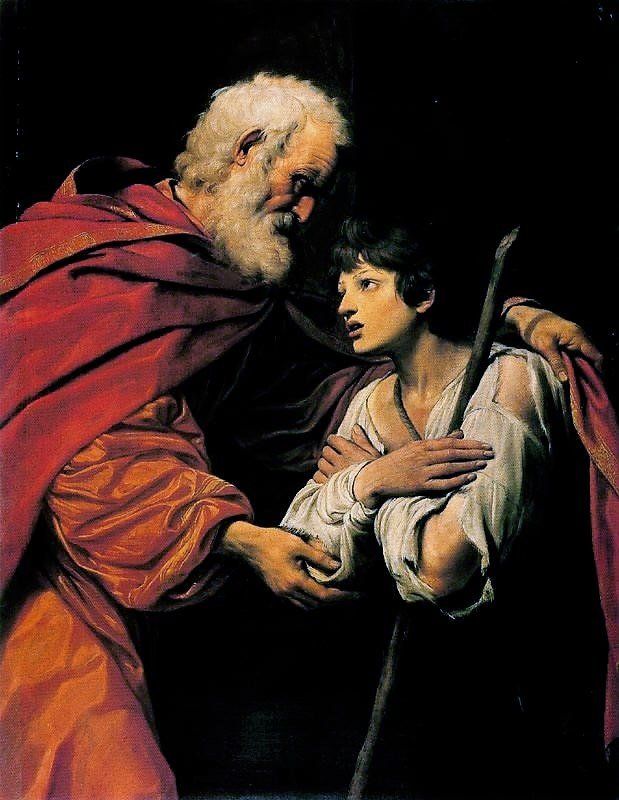 A Fathers Unwavering Love Prodigal Son Prodigal Painting