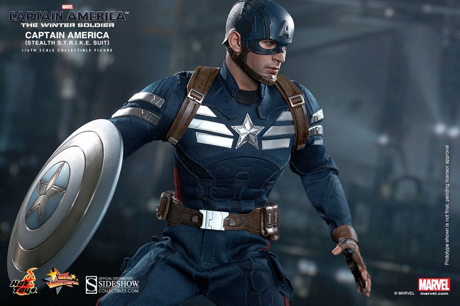 Hot Toys Captain America And Steve Rogers Sixth Scale Figure Set
