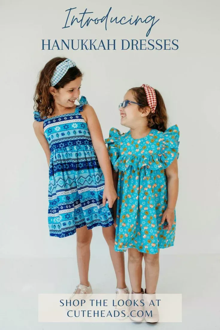 Designer Hanukkah dresses and matching designer Hanukkah bubble rompers to celebrate the Festival of Lights. Make special memories in heirloom-quality Hanukkah outfits for kids, only from cuteheads. Hanukkah Outfits, Toddler Girl Outfits, Toddler Fashion, Kids Fashion, Newborn Fashion, Camo Baby Stuff, Holiday Baby, Precious Children