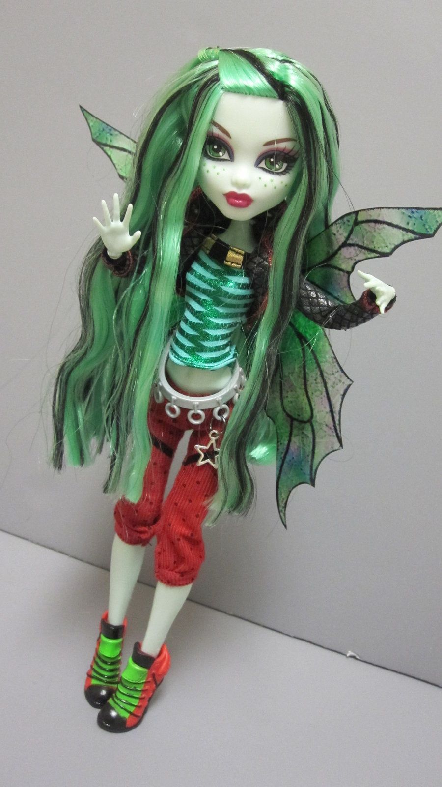 green monster high doll