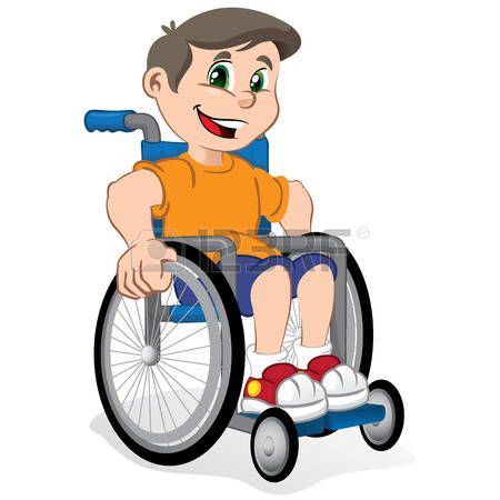 discapacitados felices: Ilustración de un niño sonriente discapacitados felices: Ilustración de un niño sonriente