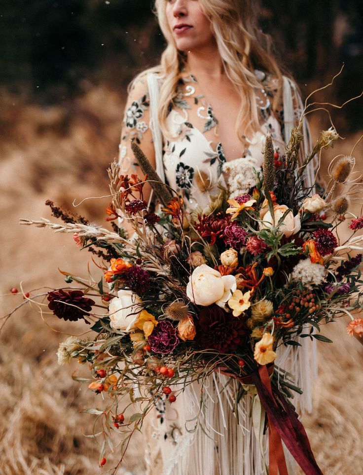 Diese Snowy Boho Elopement wurde in zwei Wochen geplant!