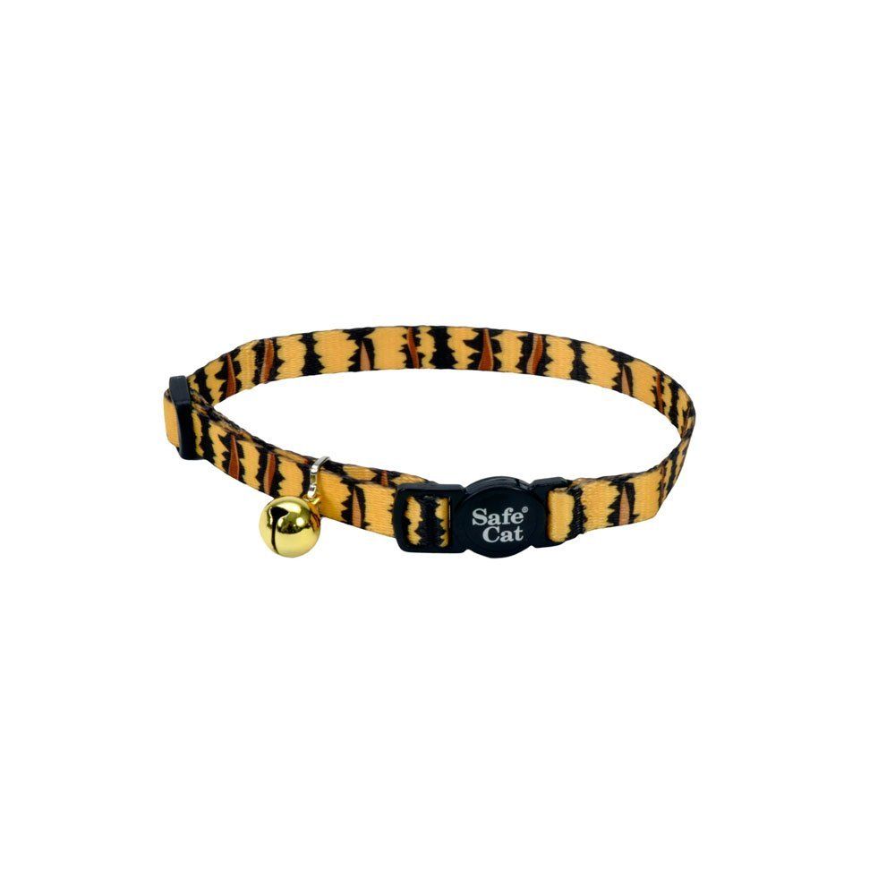 Gold Cat Collar Tiger Print Collar Gold Dog Collar Tiger Cat collar Tiger Collar Tiger Pet Collar Gold Collar Tiger Dog Collar
