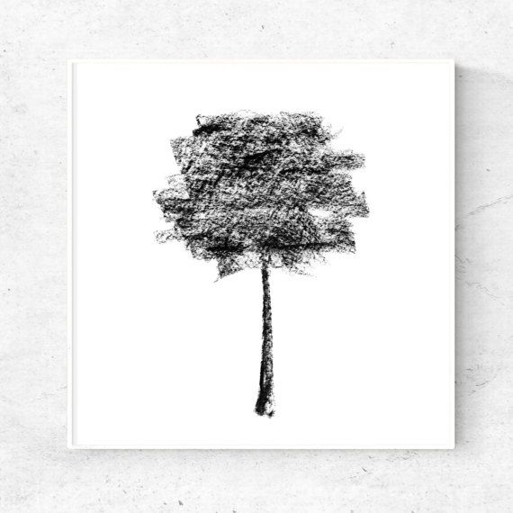 Black tree charcoal drawing minimalist art print tree poster 12x12 24x36 8x10 5x7 4x6 prints black and white art printable wall art black tree Black tree charcoal drawing minimalist art print tree poster 12x12 24x36 8x10 5x7 4x6 prints black and white art printable wall art black tree
