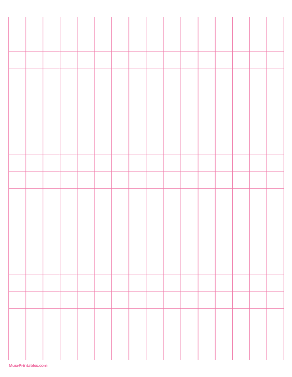 free printable pink graph paper for letter sized paper