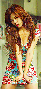 Vintage big tits county Hyuna boobs gif