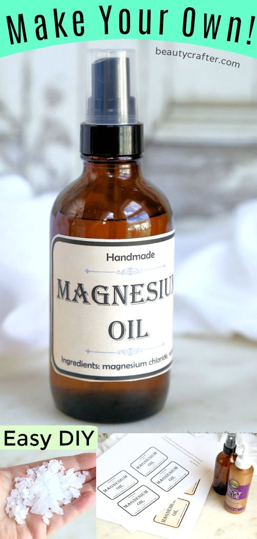 DIY Magnesium Oil - How to Make Magnesium Chloride Oil with free printable labels. Learn the benefits of magnesium oil too! #naturalhealth Magnesium Oil Benefits, Magnesium Lotion, Magnesium Oil Diy, Magnesium Cream, Liquid Magnesium, Ginger Benefits, Turmeric Benefits, Health Benefits, Body Lotion