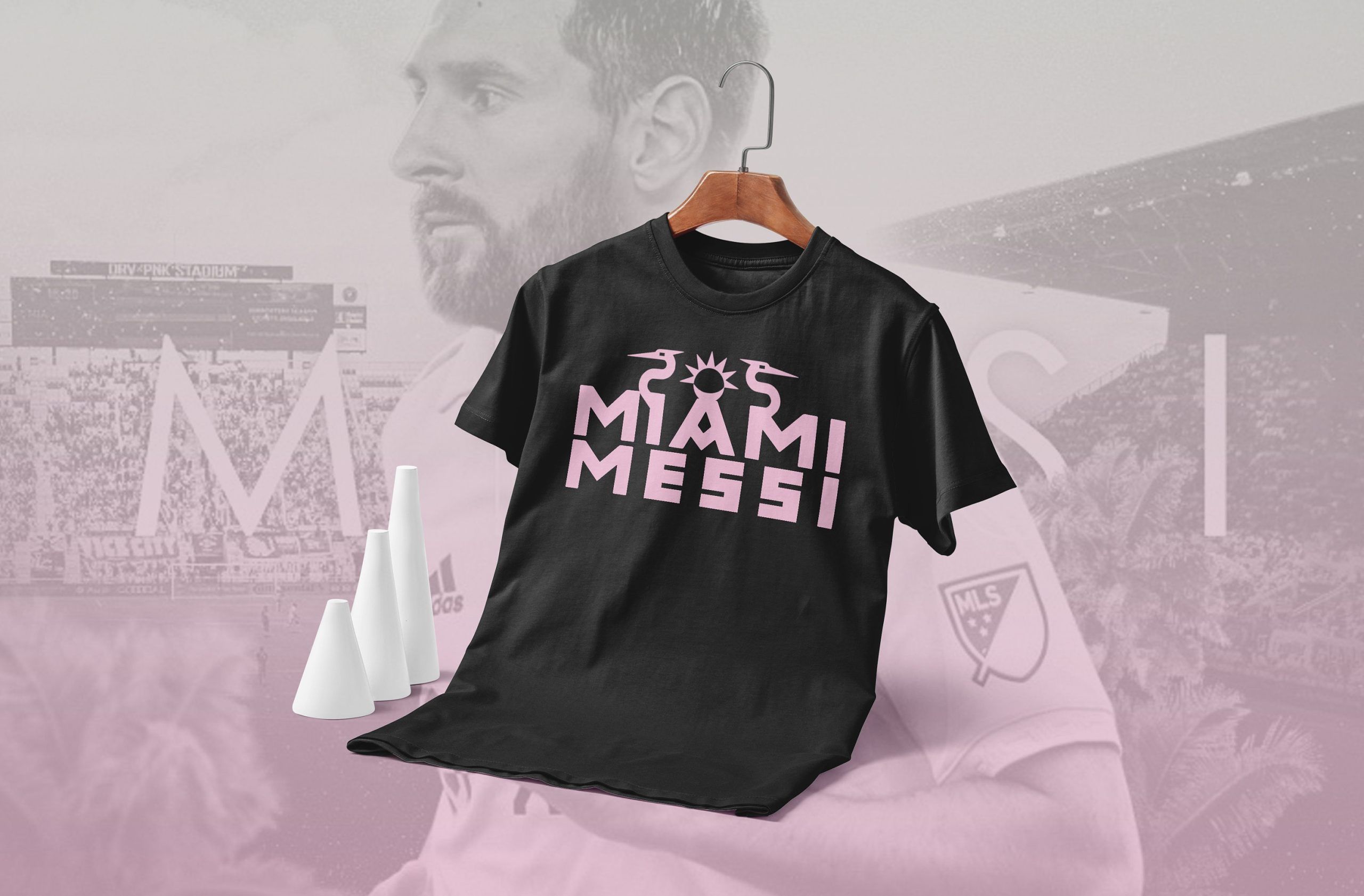 Lionel Messi Inter Miami Tee, Graphic Leo Messi T-Shirt Lionel Messi