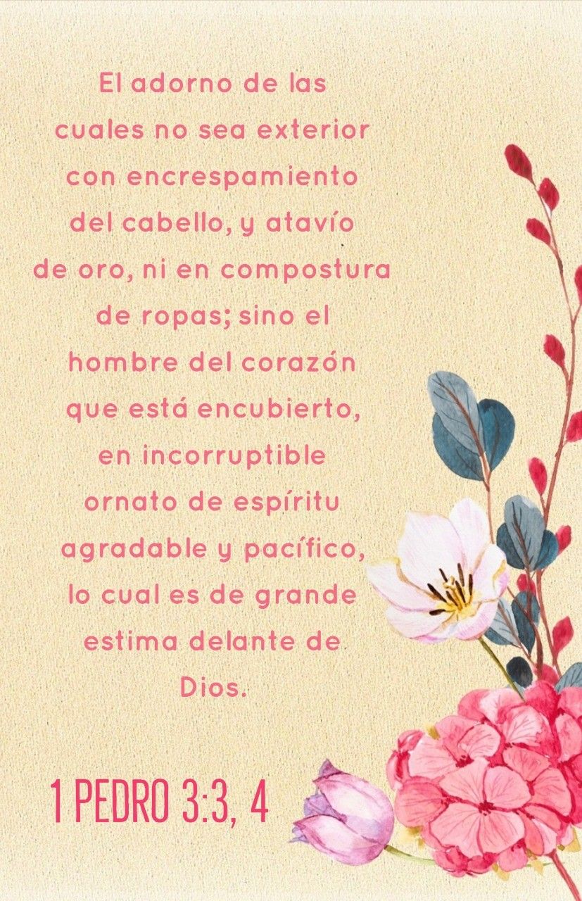 1 Pedro 3 3 4 El Ornato Celestial