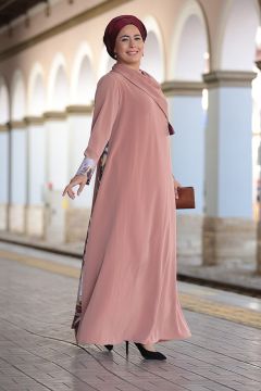 Renklerevi Tesettur Giyim Oksit Abaya Elbise Elbise Giyim Etek Modelleri