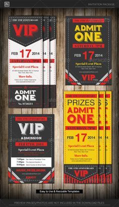 admit one vip ticket invitation template new business items in