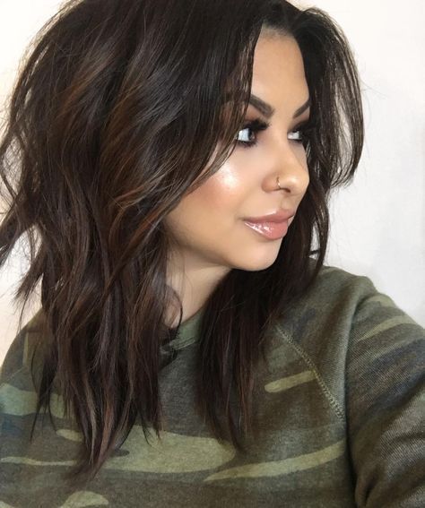 90 Highlights für schwarzes Haar, das großartig aussieht #cutehairstylesformediumhair