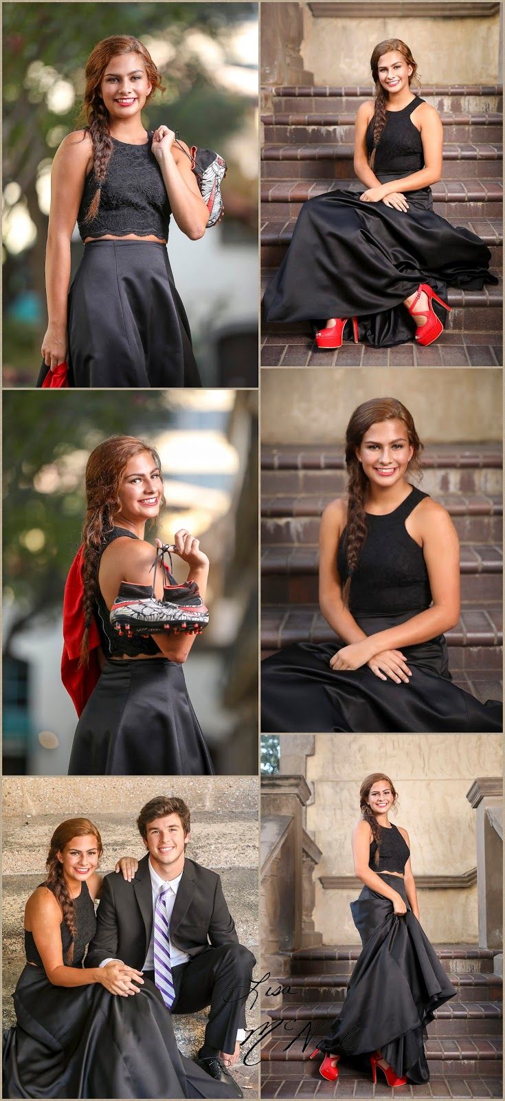 How to take Prom Pictures. Prom Senior Group and Individual Ideas by Dallas Photographer Lisa McNiel #promphotographyposes