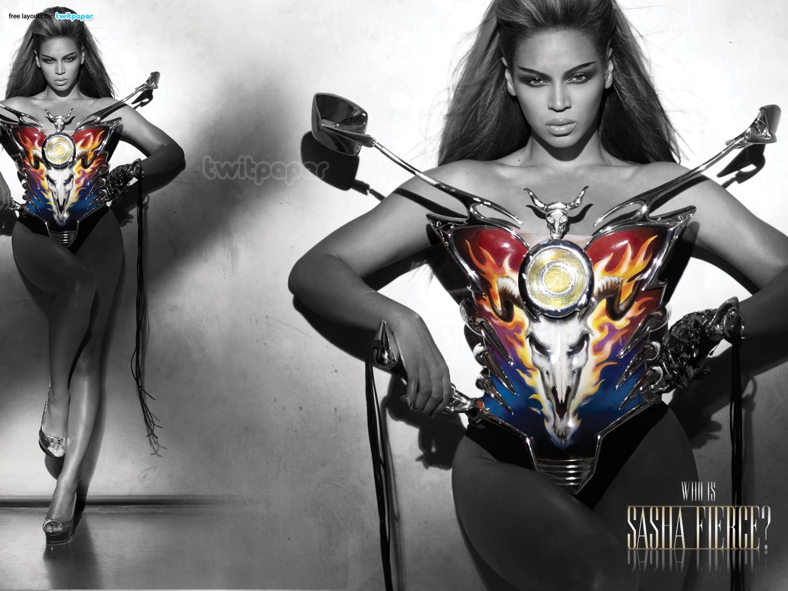 Beyonce As Sasha Fierce (With Baphomet Bustier) Beyonce As Sasha Fierce (With Baphomet Bustier)