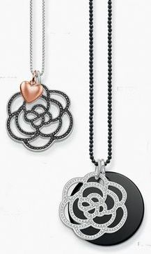 THOMAS SABO HARIBO BEAR - Ciondolo - Red/rosso