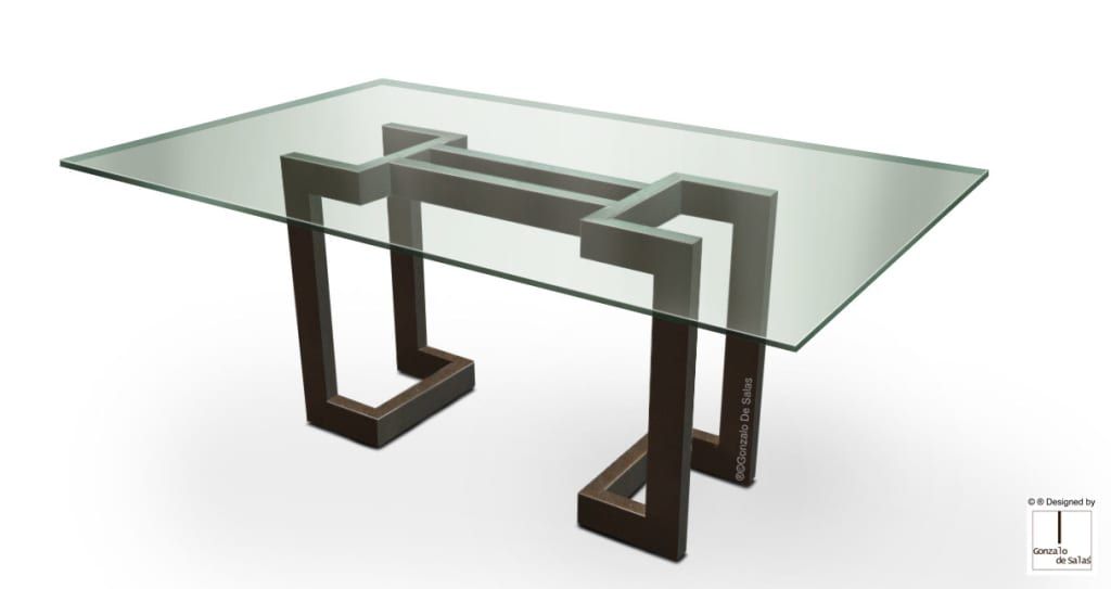 Sendai – mesa moderna (tablero de vidrio): comedor de estilo de ... Sendai – mesa moderna (tablero de vidrio): comedor de estilo de ...