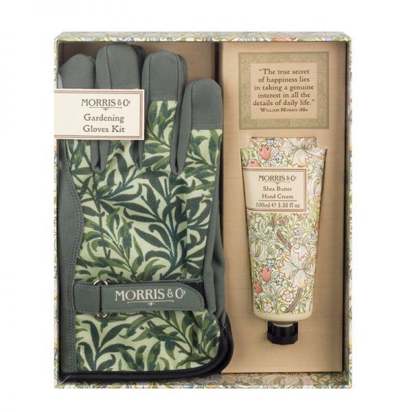 Heathcote& Ivory In The Garden Gardening Gloves & Hand Cream Set Heathcote& Ivory In The Garden Gardening Gloves & Hand Cream Set