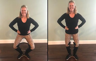 The One-Minute Magic Circle Workout That Will Trim Your Thighs #magiccircle Do this little routine on the regular to sculpt your outer and inner thighs. #magiccircle
