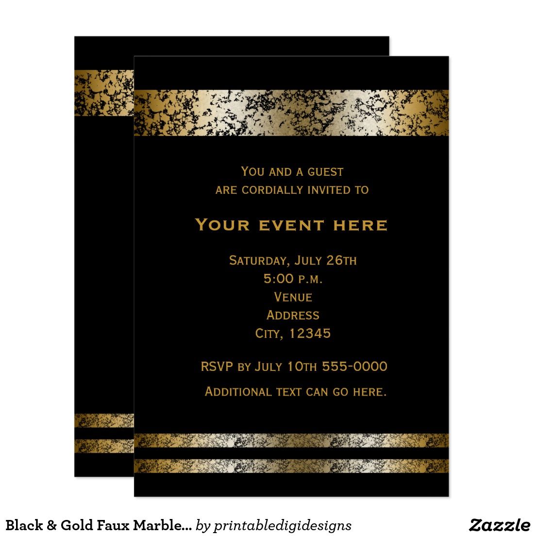 elegant event invitations