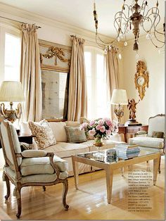 French Living Room Salon Pinterest Rooms French Living Room