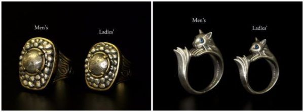 official dark souls havel and silvercat rings nice nerdy jewelry