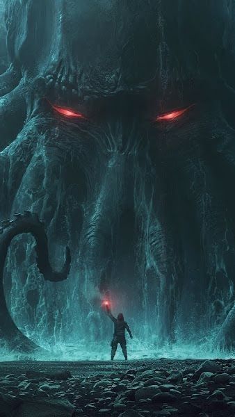 Super inspiring for me, these scary beasts. Tbh I think the stories vary a lot, but most commonly the old gods ruled way back in time, if we should put them into the timeline of earth I'd say we'd have to go at least 10.000 years back. Some of their most famous powers are mind control and entering people's dreams and causing terror and nightmares beyond imagination. Check my website for blog and art.