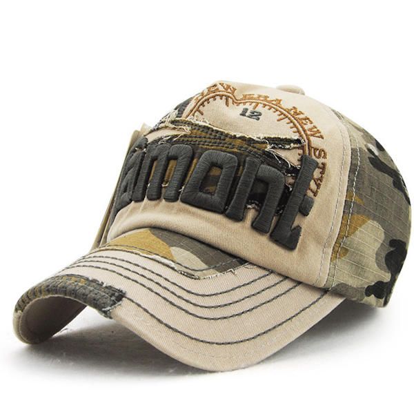Vintage Camouflage Baseball Cap Snapback Caps Hats for Men and Women Vintage Camouflage Baseball Cap Snapback Caps Hats for Men and Women