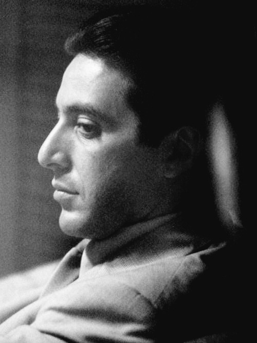 Al Pacino — Al Pacino in The Godfather (1972) Godfather 1, Al Pacino