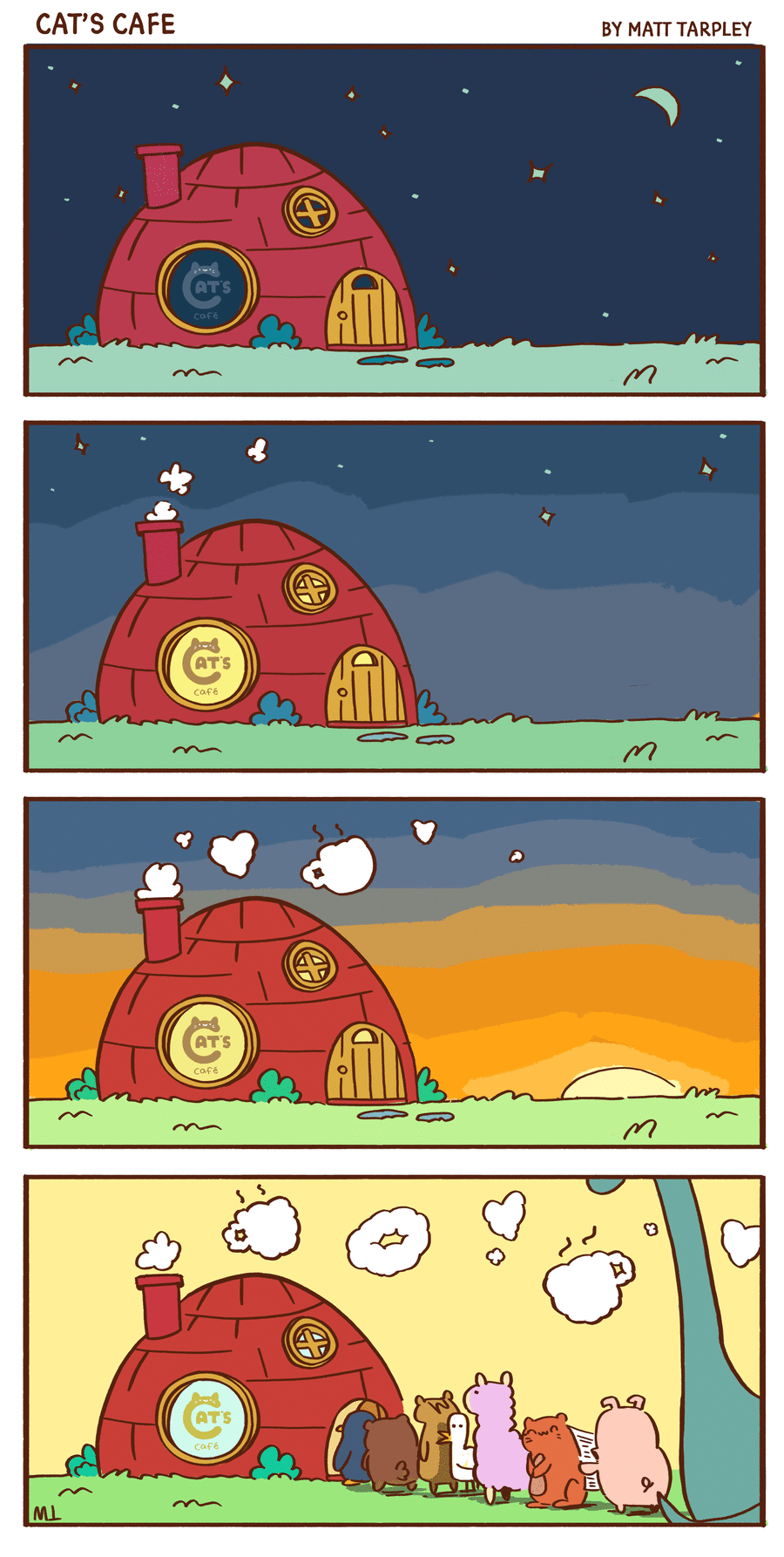 Cat's Cafe by Matt Tarpley for July 06, 2019 | GoC Cat's Cafe by Matt Tarpley for July 06, 2019 | GoC
