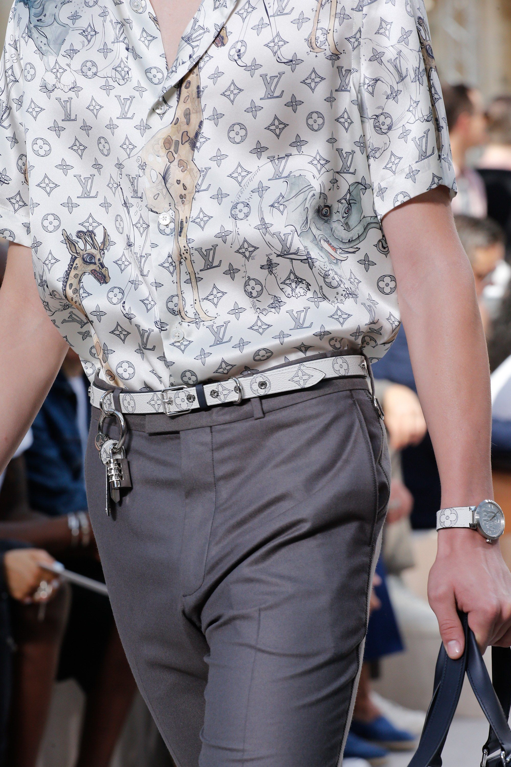 Louis Vuitton Spring 2017 Menswear Fashion Show in 2019 | Louis vuitton clothing, Louis vuitton ...