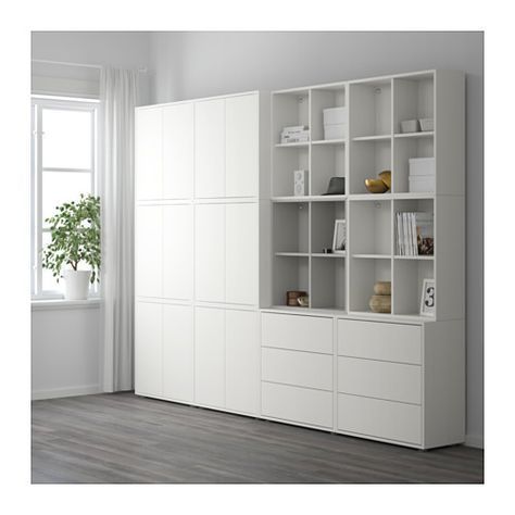 Offener Schrank mit Kallax und Malm - DIY Wohnen | Salones ...