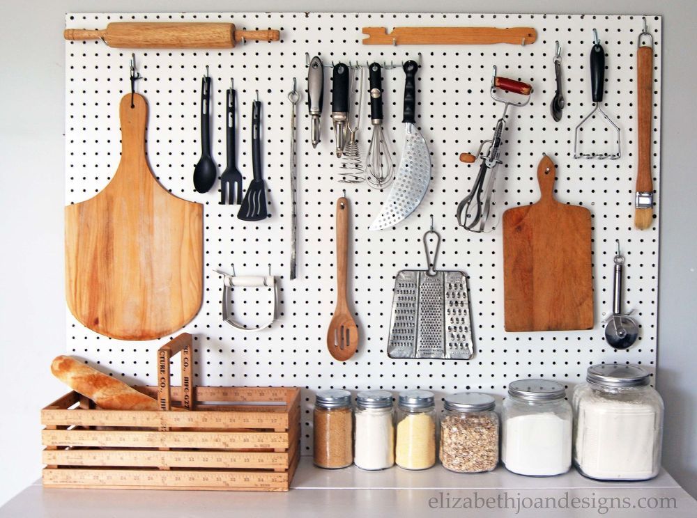 we wish we'd seen these genius pegboard ideas sooner! | pantry