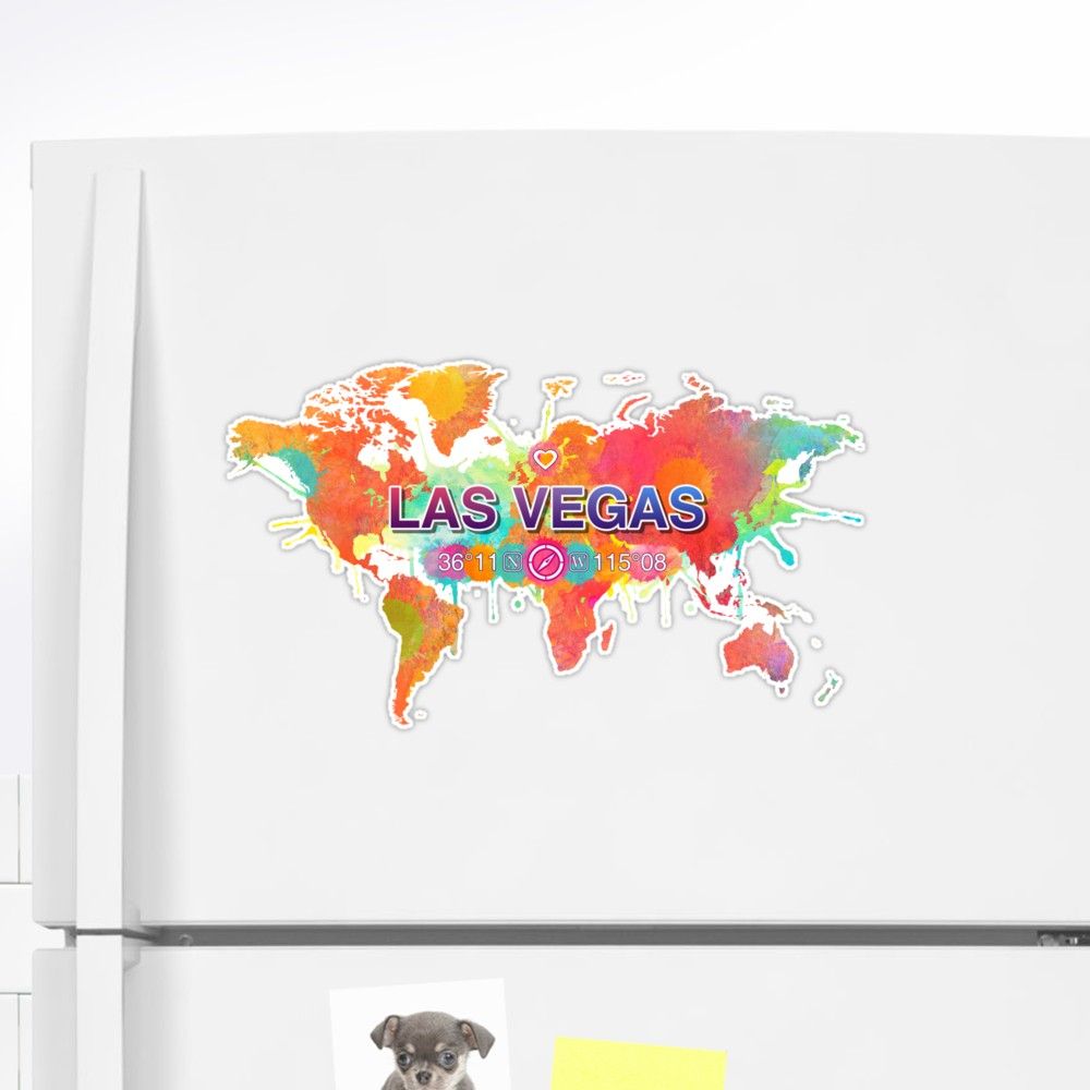 Las Vegas Nevada Vivid Watercolor World Map Sticker By Map Your World World Map Sticker Water Color World Map New York City Map Las Vegas Nevada Vivid Watercolor World Map Sticker By Map Your World World Map Sticker Water Color World Map New York City Map