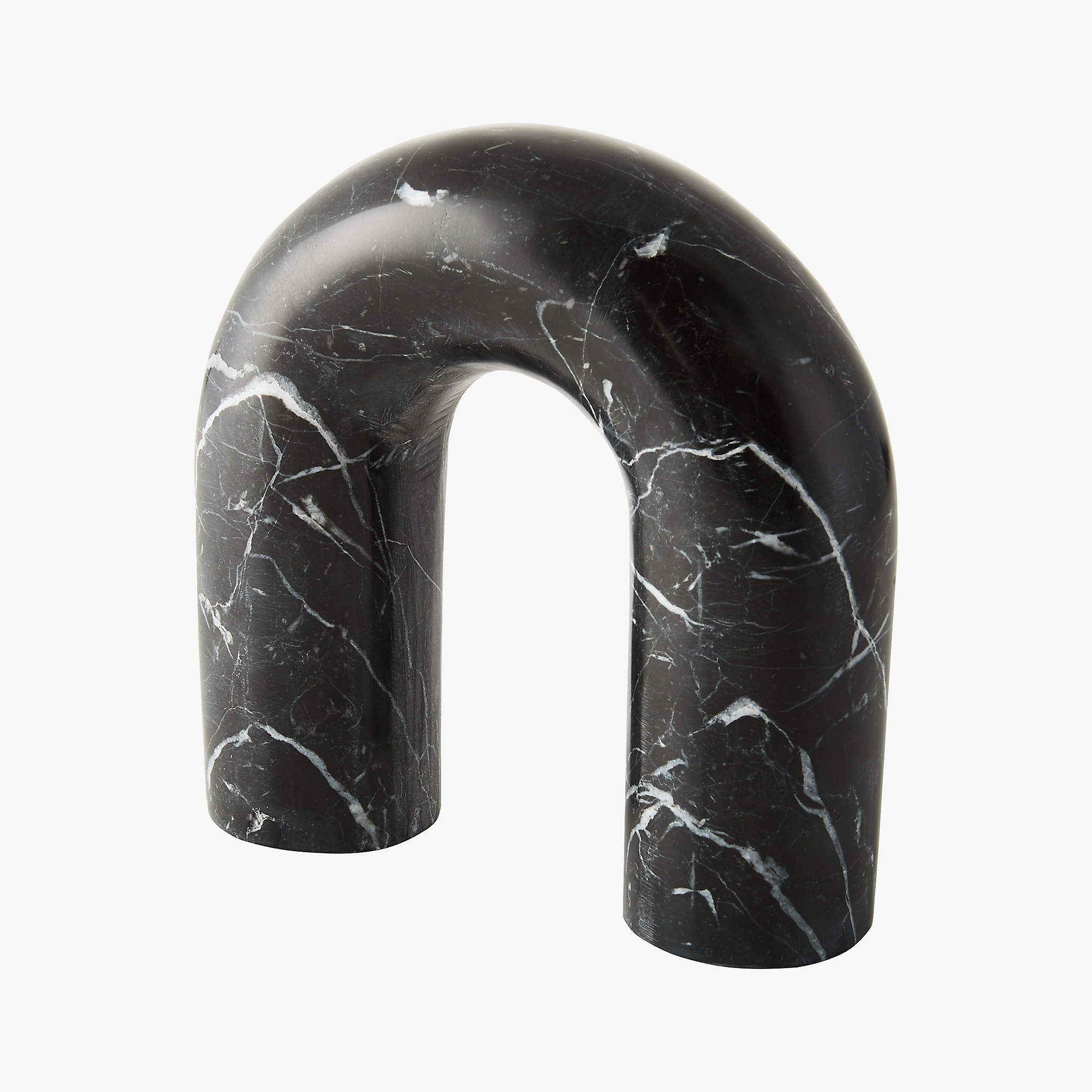 Nimble Object + Reviews | CB2 Space Apartments, Home Decor Mirrors, Living Room Spaces, Color Shapes, Cb2, Black Marble, Decorative Objects, Rug Pad