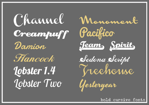 hybrid alien bold cursive fonts great for cameo silhouette bold cursive fonts