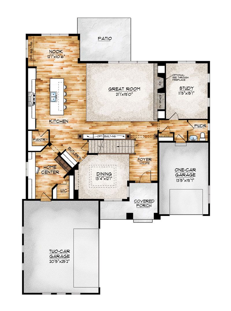 eldorado model floor plan by sopris homes House floor