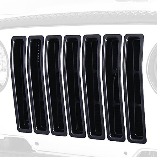 Amazon.com: Rugged Ridge 11306.03 Black Grille Insert: Automotive Jeep