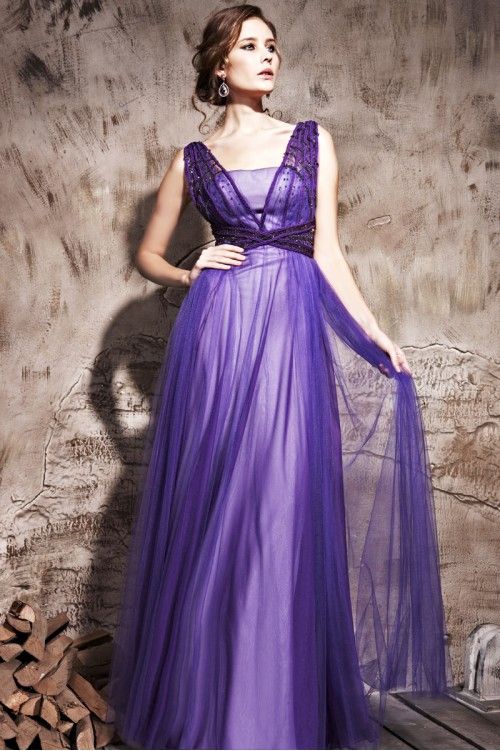 Purple Evening Dresses