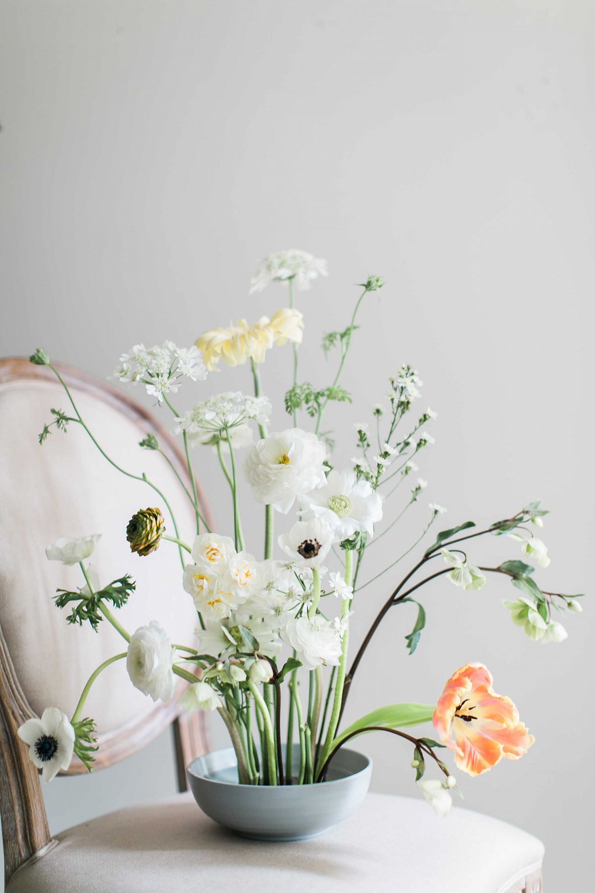 Indoor Wedding Ideas in a Smokey Grey | Flower ...