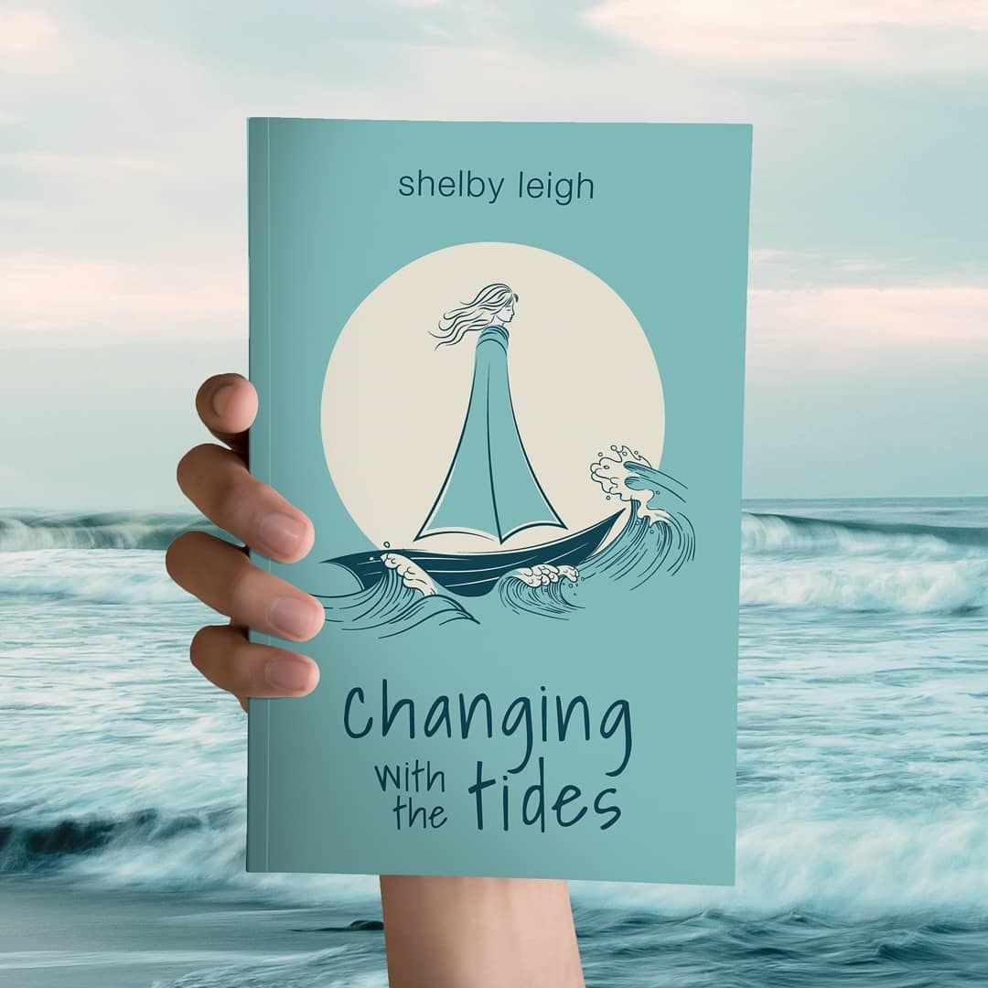 i am so excited to share the cover of changing with the tides with you out april 19 just 2 more months what do you poetry book cover books poetry books