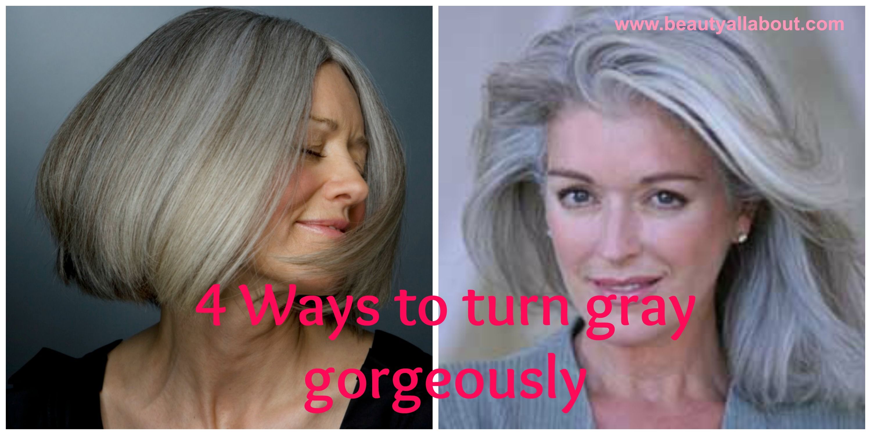 How To Be Graceful With Hair Turning Gray