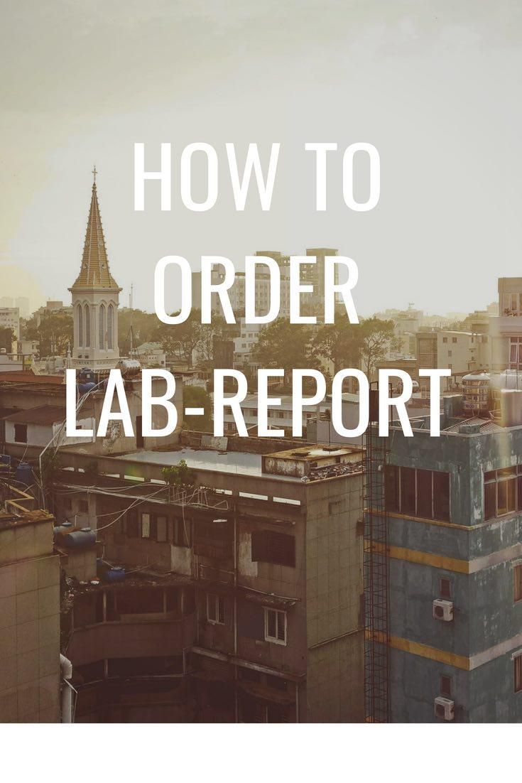Lab report writing services